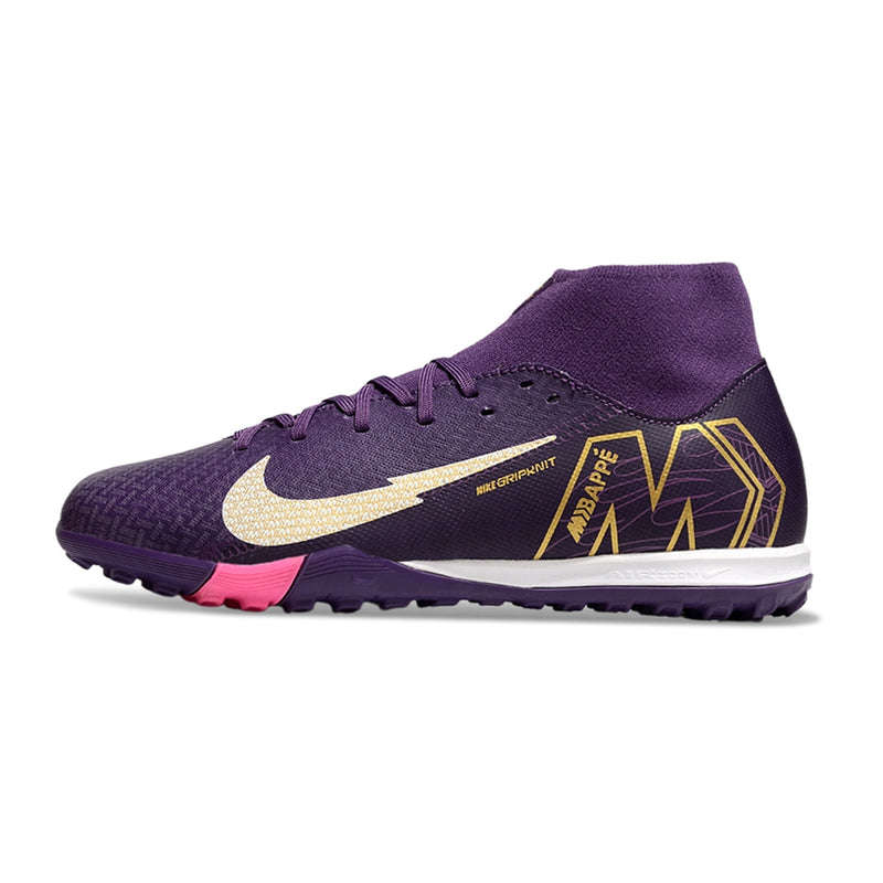 Chuteira Society Nike Air Zoom Mercurial Superfly 10 Academy Mbappe