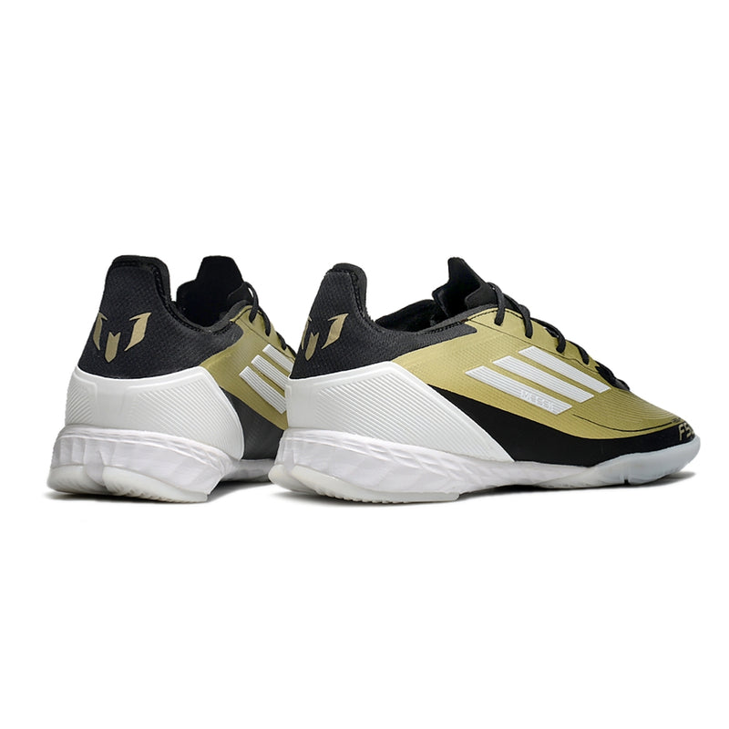 Chuteira Futsal ADIDAS F50 Pro Messi Triunfo Dorado