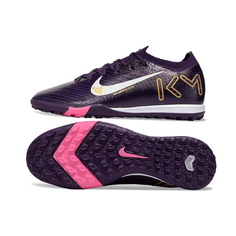 Chuteira Society Nike Air Zoom Mercurial Vapor 16 Pro Mbappe