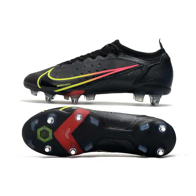 Chuteira Campo NIKE Mercurial Vapor 14 SG Elite Black x Prism