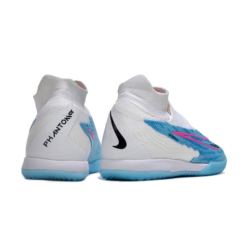 Chuteira Futsal Nike React Phantom GX Elite DF Black Pack