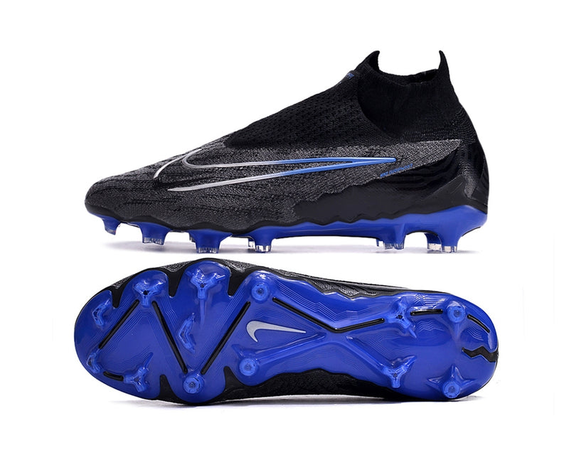 Chuteira Campo NIKE Phantom GX Elite DF FG Black Pack