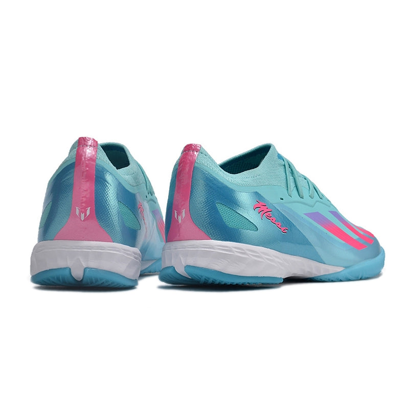 Chuteira Futsal ADIDAS X CrazyFast.1 Messi Bienvenido A Miami