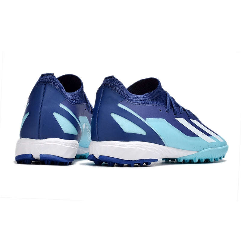 Chuteira Society ADIDAS X CrazyFast.3 Marine Rush
